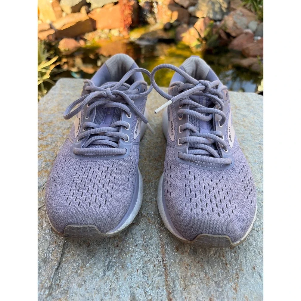 Brooks Transmit 3 Womens Running Shoes Purple Lavender 1203501B542 Size 7 Medium